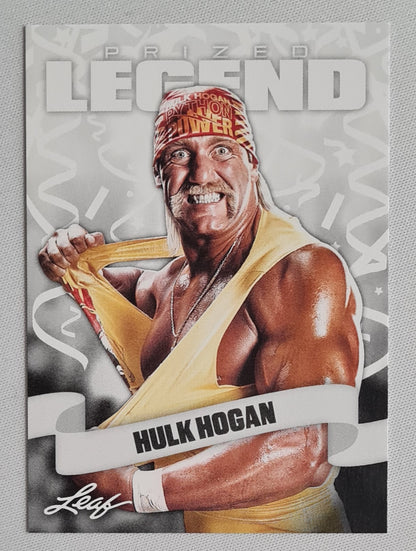 Hulk Hogan - 2023 Leaf Prized Legend WWE Wrestling #14