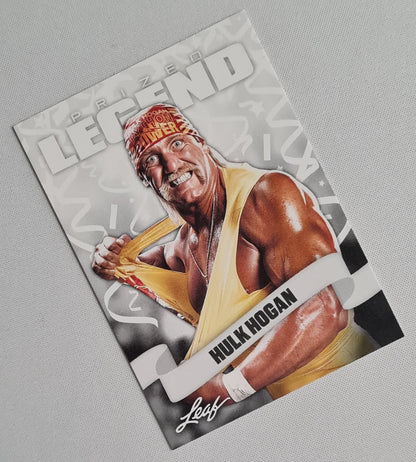 Hulk Hogan - 2023 Leaf Prized Legend WWE Wrestling #14