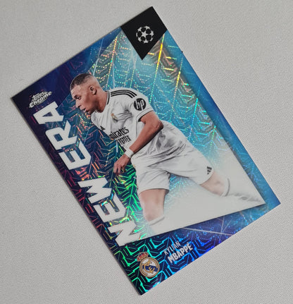 Kylian Mbappe - 2025 Topps NEW ERA Real Madrid C.F. (CL) #NE-19 Mojo