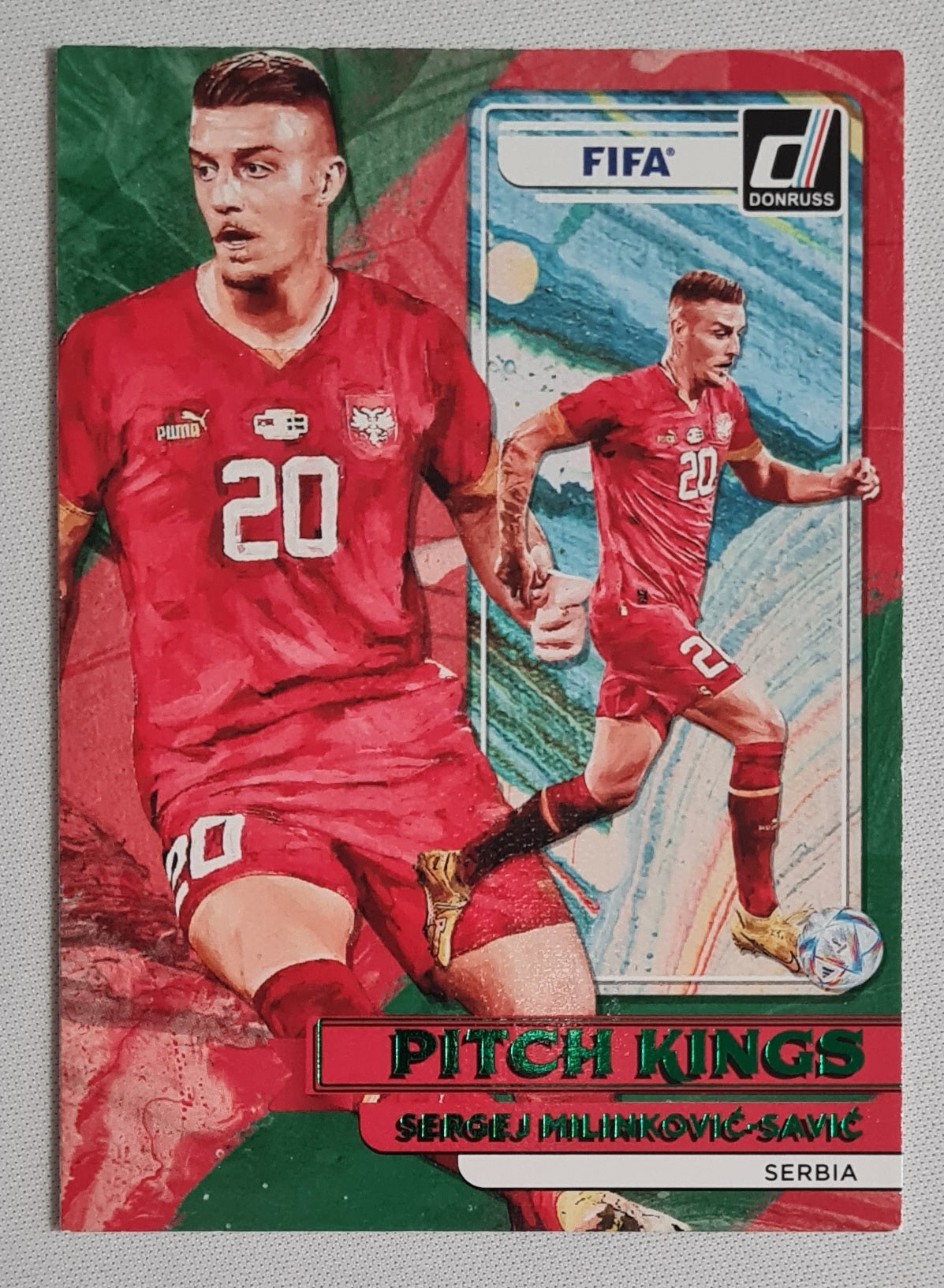 Sergej Milinkovic-Savic - 2022 Panini Donruss Soccer National Team Serbia #20
