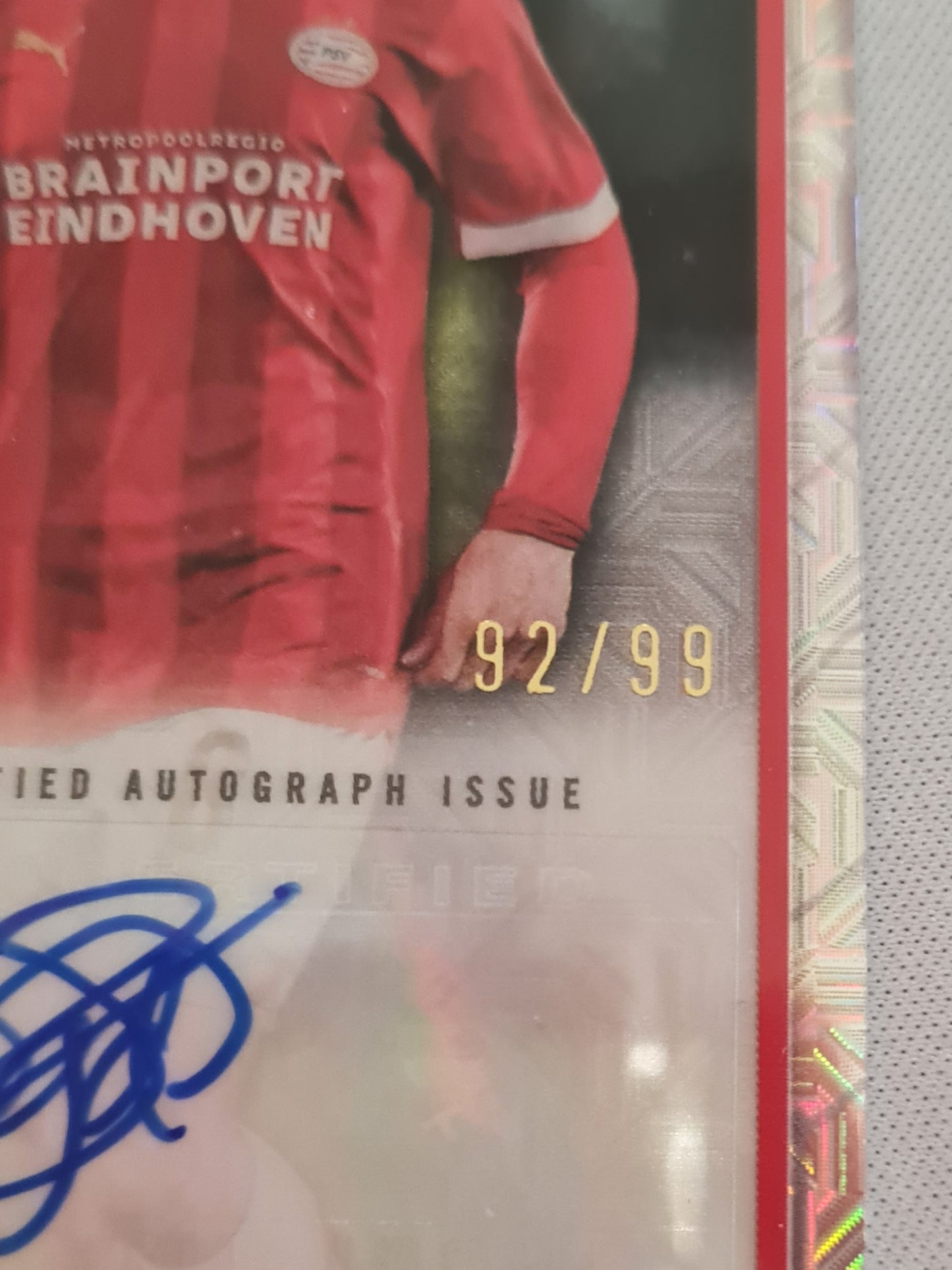 Sergino Dest - 2024 Topps Merlin Collections PSV Eindhoven #AU-SD /99 / Autograph