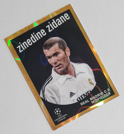 Zinedine Zidane - 2023 Topps Real Madrid C.F. #59-1 Gold