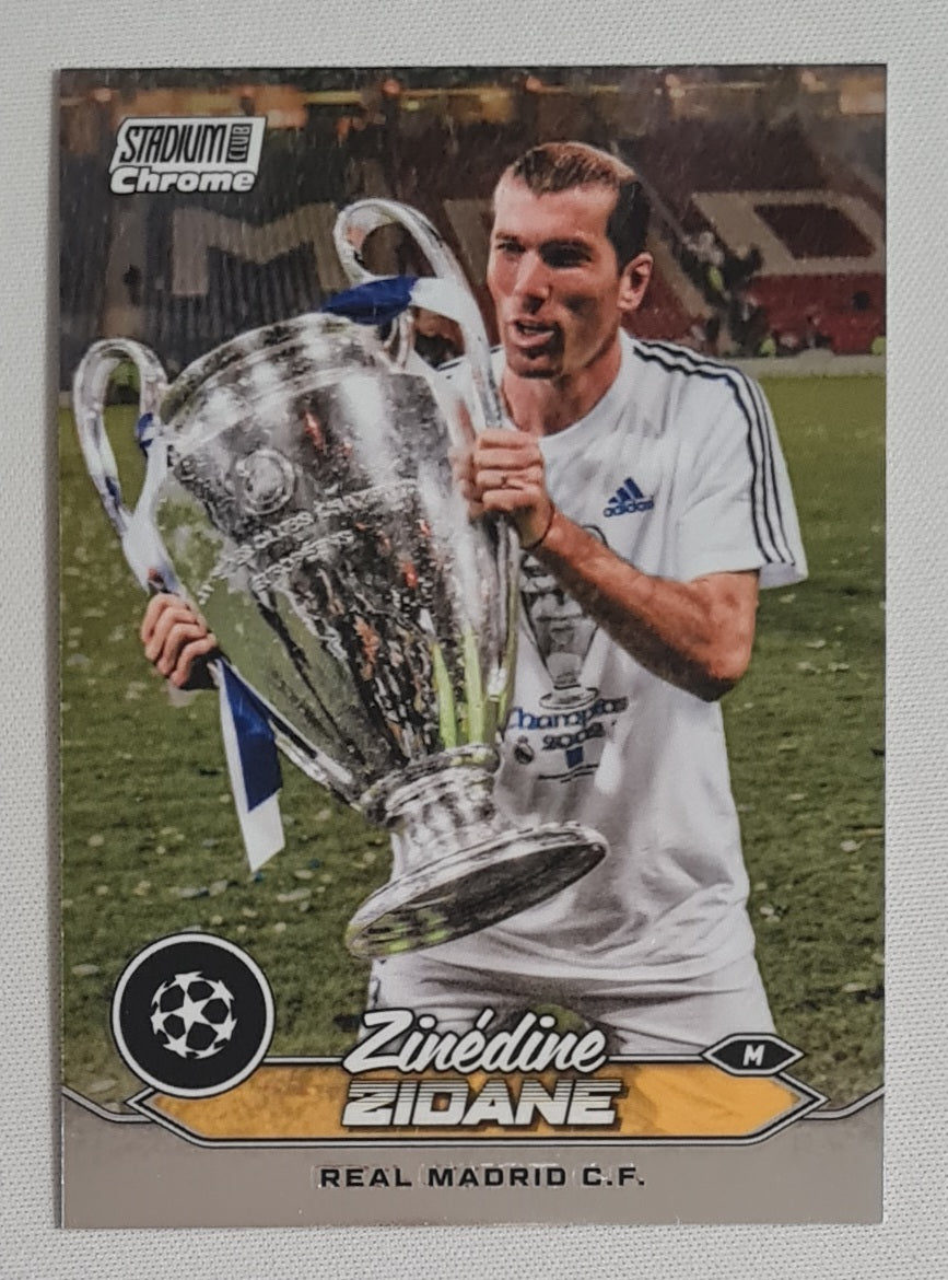 Zinedine Zidane - 2024 Topps Stadium Chrome Real Madrid C.F. (CL) #5