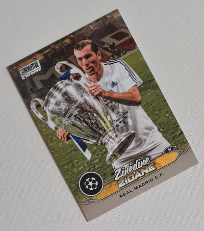 Zinedine Zidane - 2024 Topps Stadium Chrome Real Madrid C.F. (CL) #5