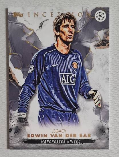 Edwin van der Sar - 1997 Topps Inception Manchester United Goalkeeper Legacy (CL)