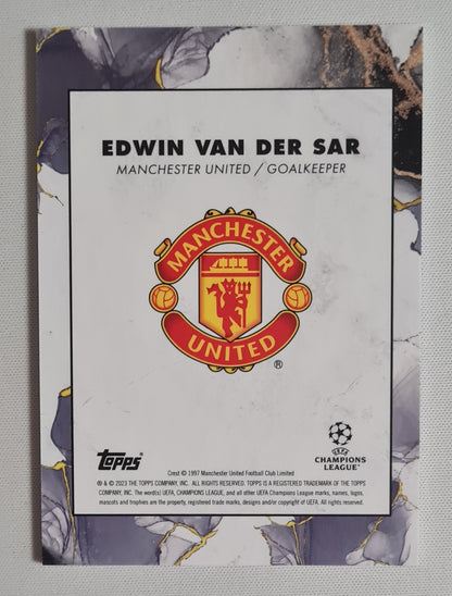 Edwin van der Sar - 1997 Topps Inception Manchester United Goalkeeper Legacy (CL)