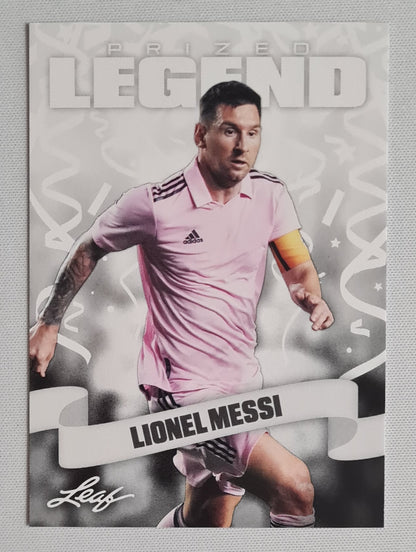 Lionel Messi - 2023 Leaf Prized Legend Miami #12