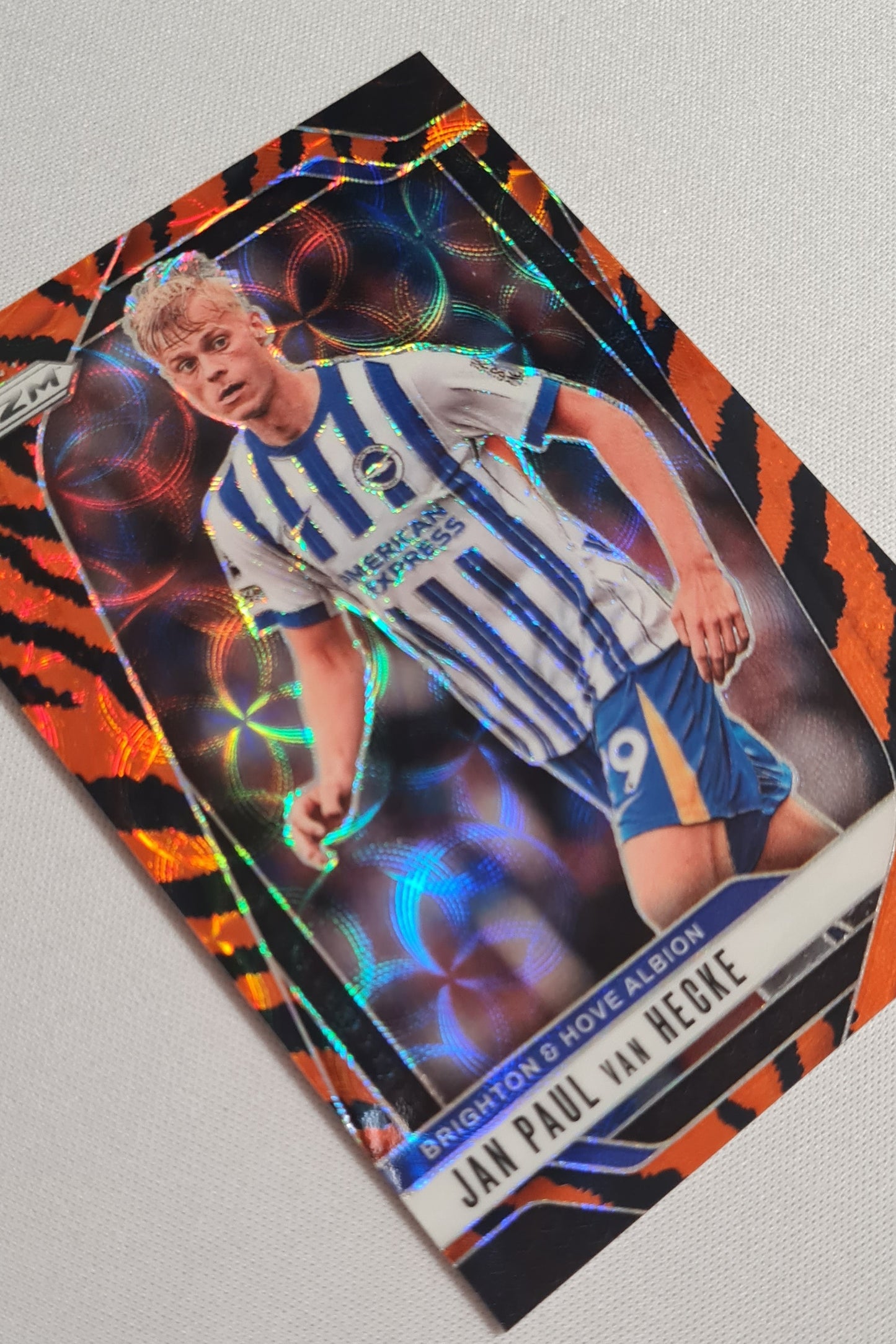 Jan Paul van Hecke - 2024/25 Panini Premier League Soccer Brighton & Hove Albion #184 Tiger