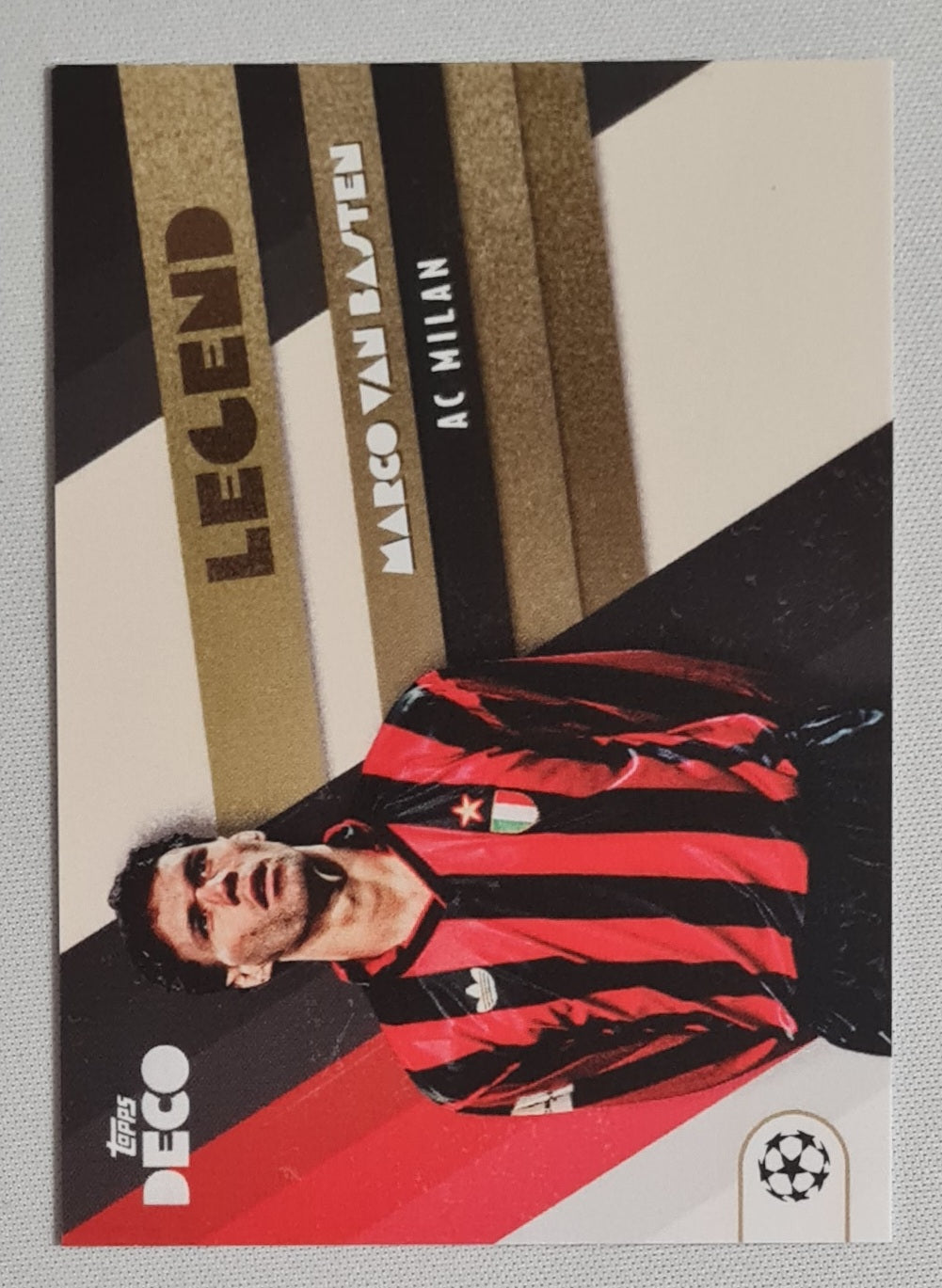 Marco van Basten - 2022 Topps Deco AC Milan Legend
