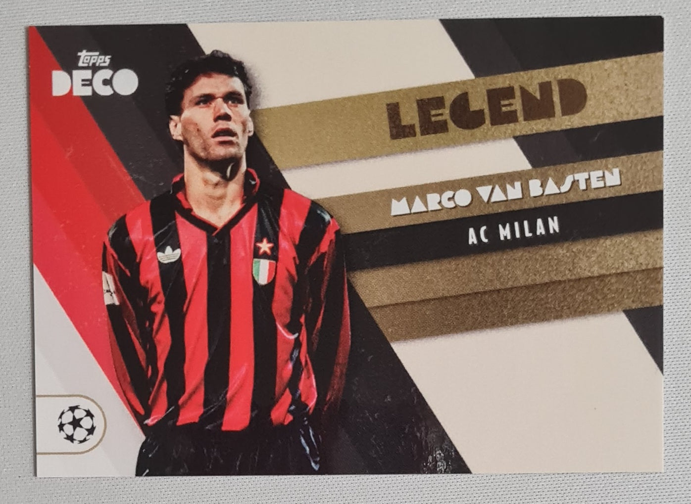 Marco van Basten - 2022 Topps Deco AC Milan Legend