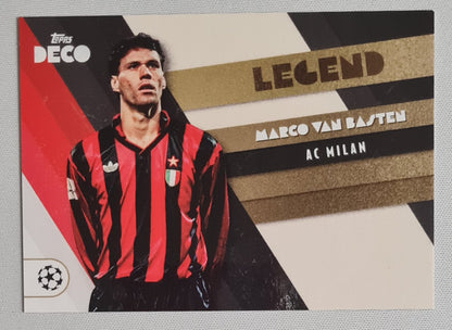 Marco van Basten - 2022 Topps Deco AC Milan Legend