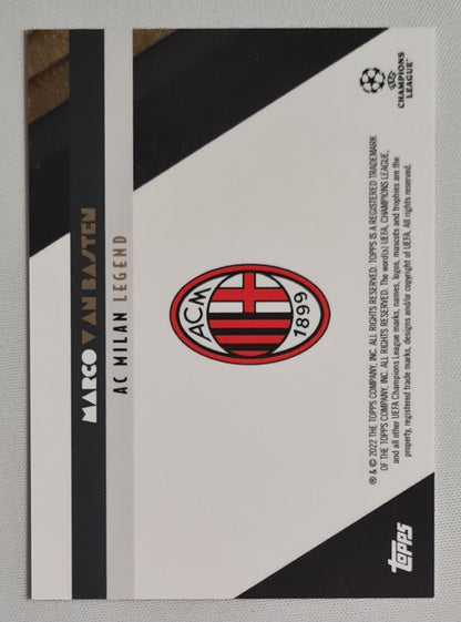 Marco van Basten - 2022 Topps Deco AC Milan Legend