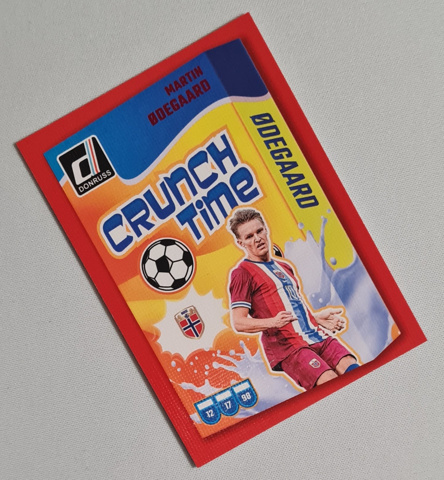 Martin Odegaard - 2024/25 Panini Donruss Soccer - Crunch Time - Team Norway #9