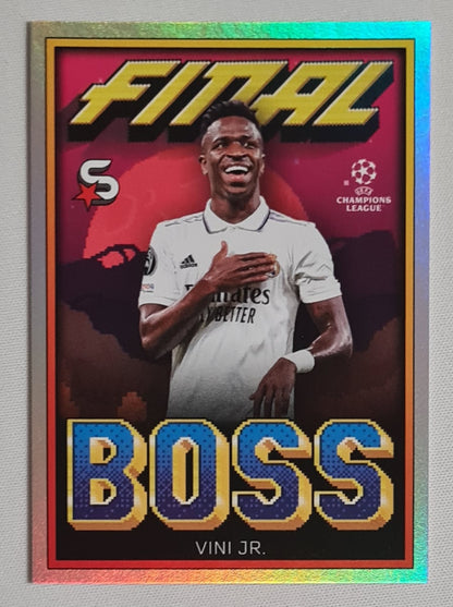 Vini Jr. - 2023 Topps Real Madrid C.F. (CL) Final Boss #FB-VJR