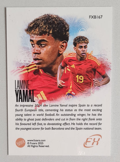 Lamine Yamal - 2025 Futera FC Barcelona #FXB167
