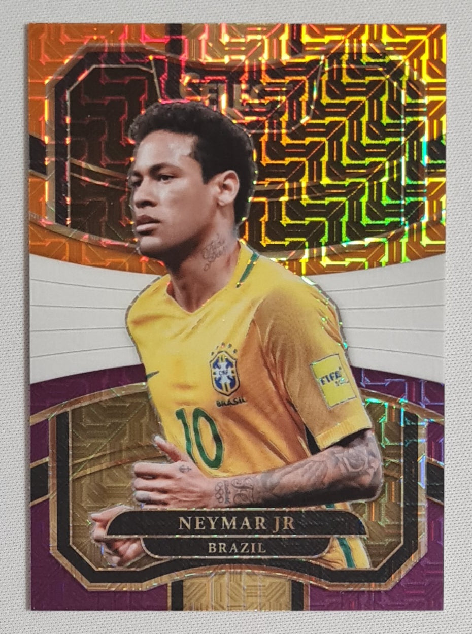 Neymar Jr. - 2017/18 Panini Select Soccer National Team Brazil #70 Multi Color