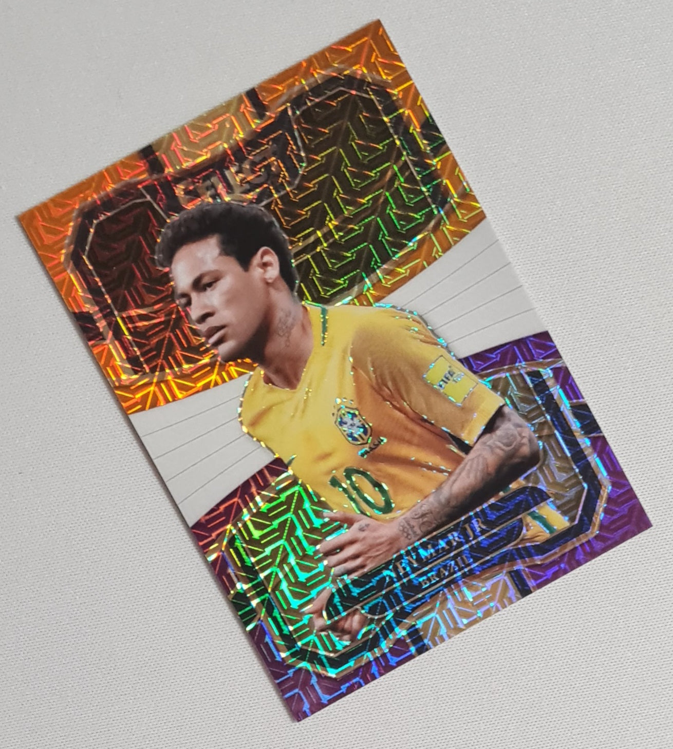 Neymar Jr. - 2017/18 Panini Select Soccer National Team Brazil #70 Multi Color