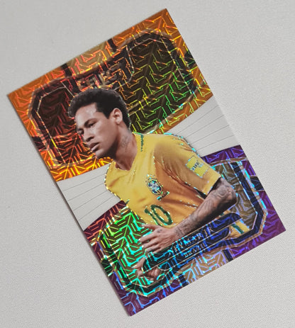 Neymar Jr. - 2017/18 Panini Select Soccer National Team Brazil #70 Multi Color