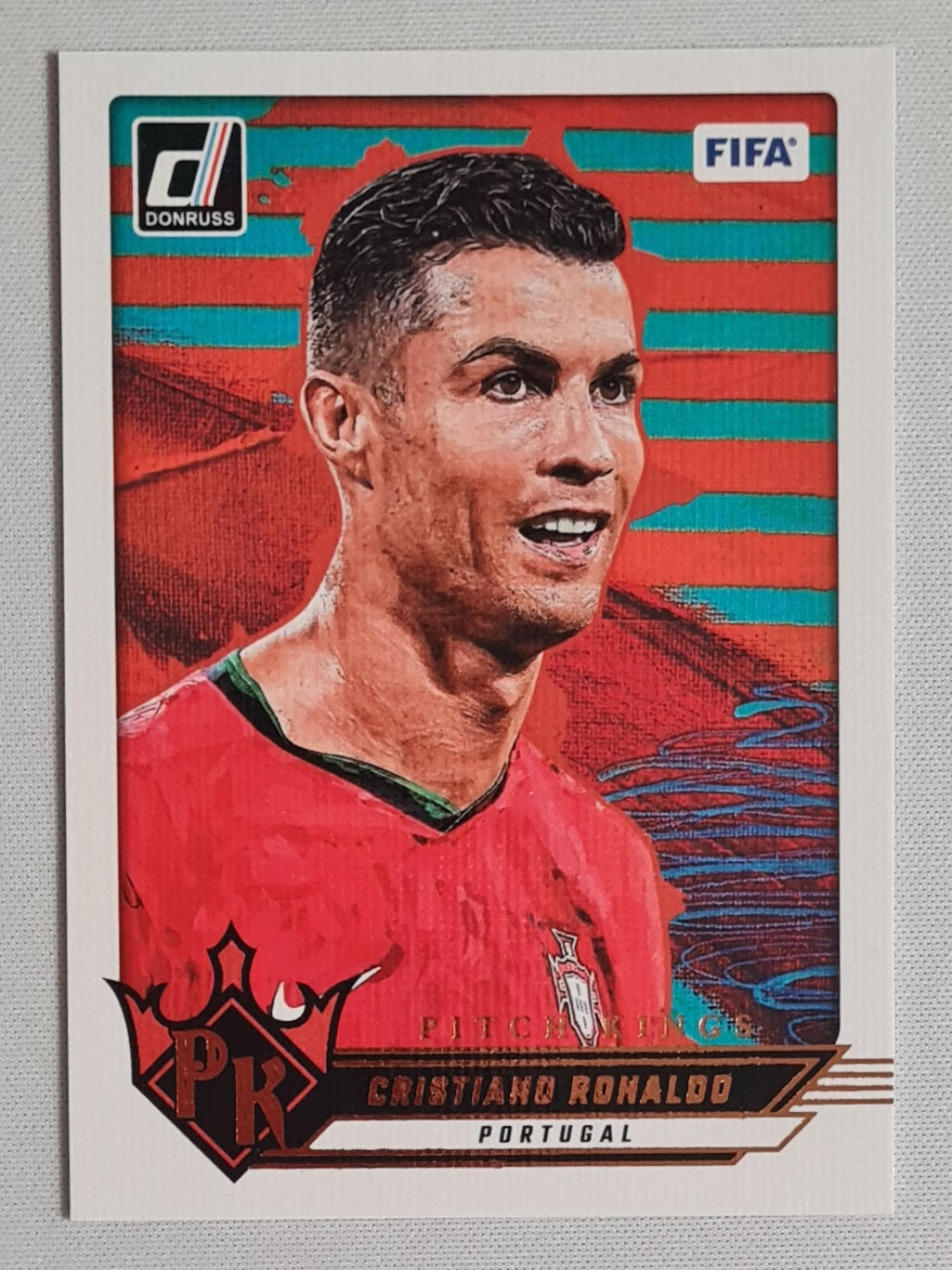 Cristiano Ronaldo - 2024/25 Panini Donruss Soccer Pitch Kings Portugal #13