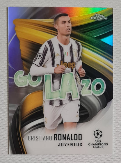 Cristiano Ronaldo - 2021 Topps Chrome Golazo Juventus (CL) #GOL-CR