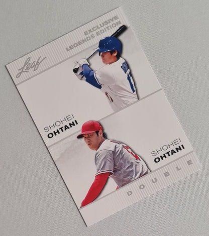 Shohei Ohtani - 2023 Leaf Exclusive Legends Edition Double #EL-12