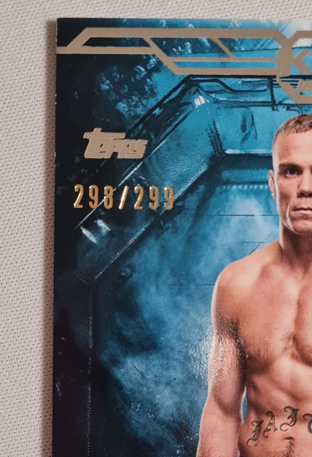 Nate Landwehr - 2025 Topps UFC Fighter Featherweight KNOCKOUT #KA-NL /299 /Autograph