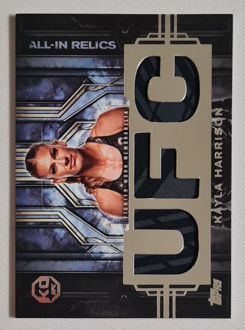 Kayla Harrison - 2025 Topps UFC Fighter Bantamweight (women) ALL-IN RELIC #AIR-KH