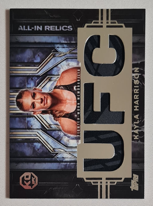 Kayla Harrison - 2025 Topps UFC Fighter Bantamweight (women) ALL-IN RELIC #AIR-KH