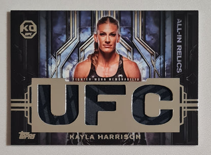 Kayla Harrison - 2025 Topps UFC Fighter Bantamweight (women) ALL-IN RELIC #AIR-KH