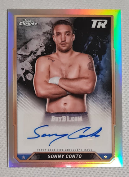 Sonny Conto - 2024 Topps Chrome Boxing #CBA-SCO / Autograph