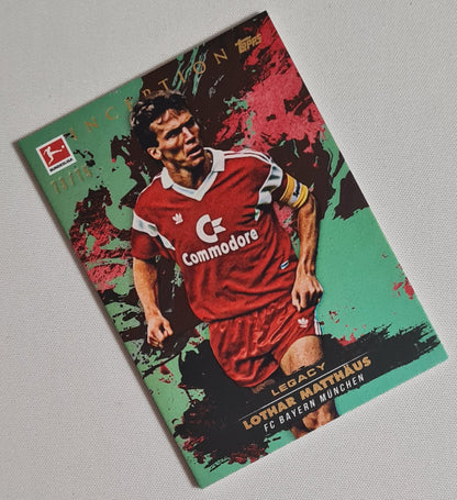 Lothar Matthaus - 2025 Topps Inception Bundesliga FC Bayern Munchen Legend /75 Green