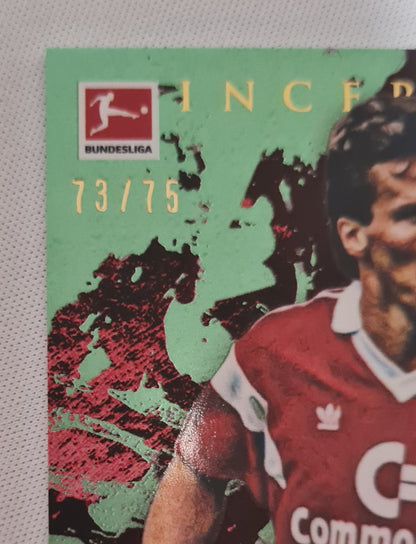Lothar Matthaus - 2025 Topps Inception Bundesliga FC Bayern Munchen Legend /75 Green