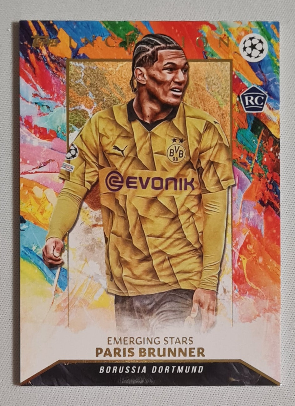 Paris Brunner - 2024 Topps Inception Star Quality - Borussia Dortmund BVB09 (RC) #93