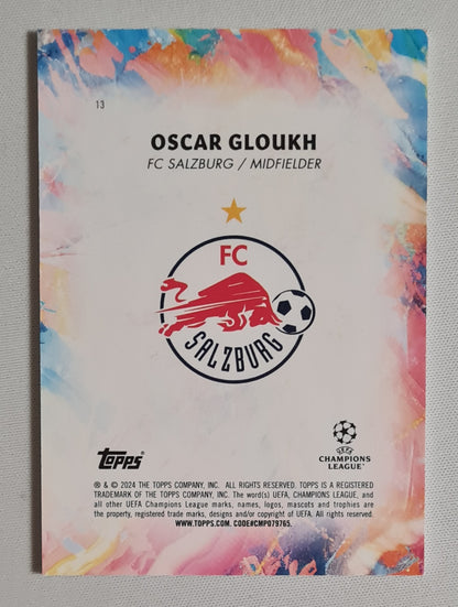 Oscar Gloukh - 2024 Topps Inception Succession - FC Salzburg (RC) #13