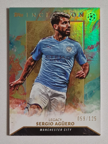 Sergio Aguero - 2024 Topps Inception Legacy  - Manchester City #30 /125