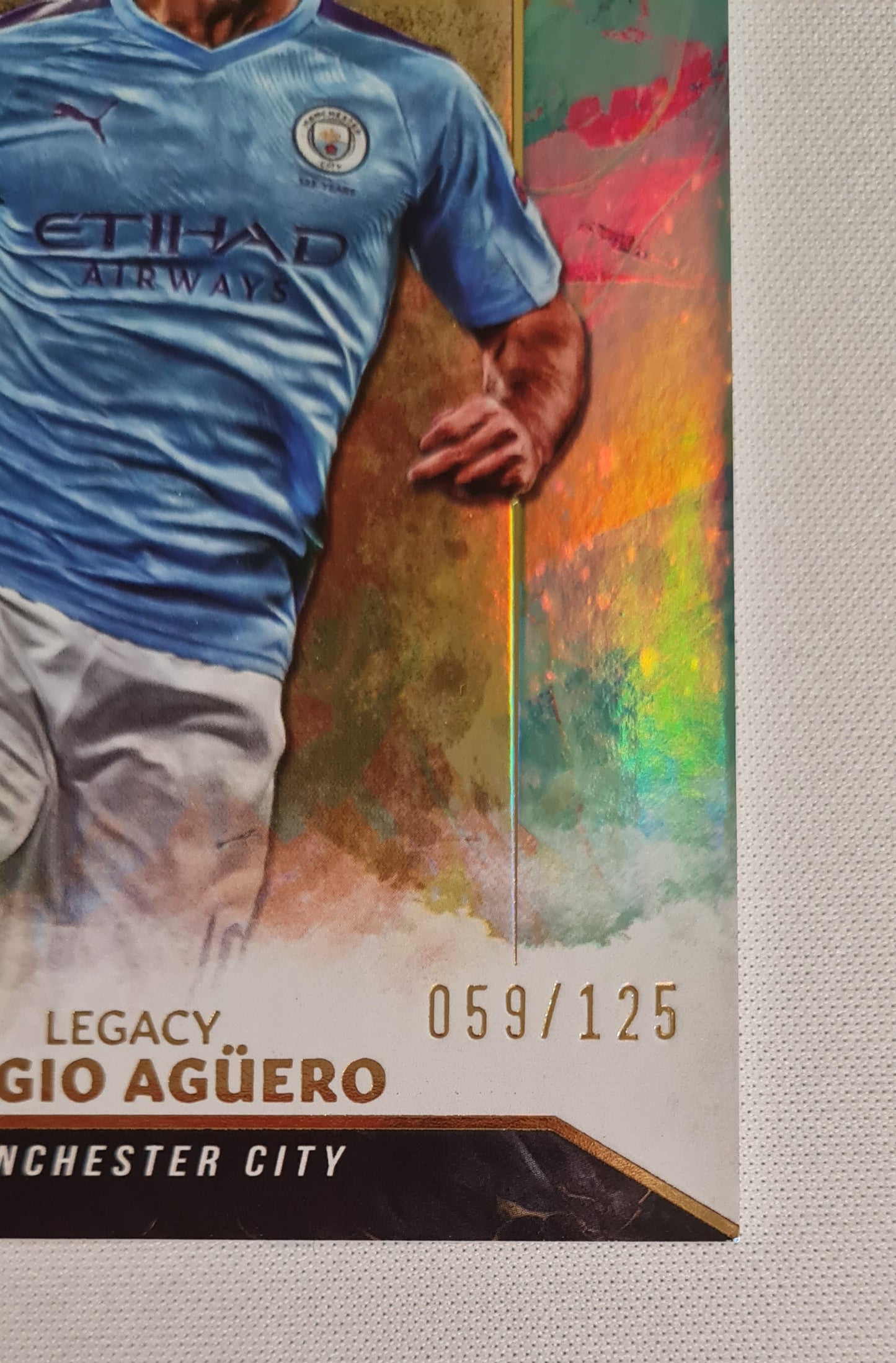 Sergio Aguero - 2024 Topps Inception Legacy  - Manchester City #30 /125