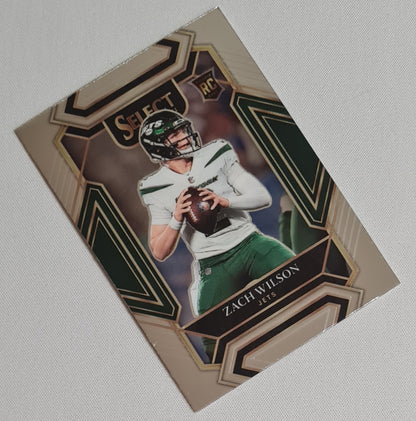 Zach Wilson - 2021 Panini Select Football NFL NY Jets #244 Club Level