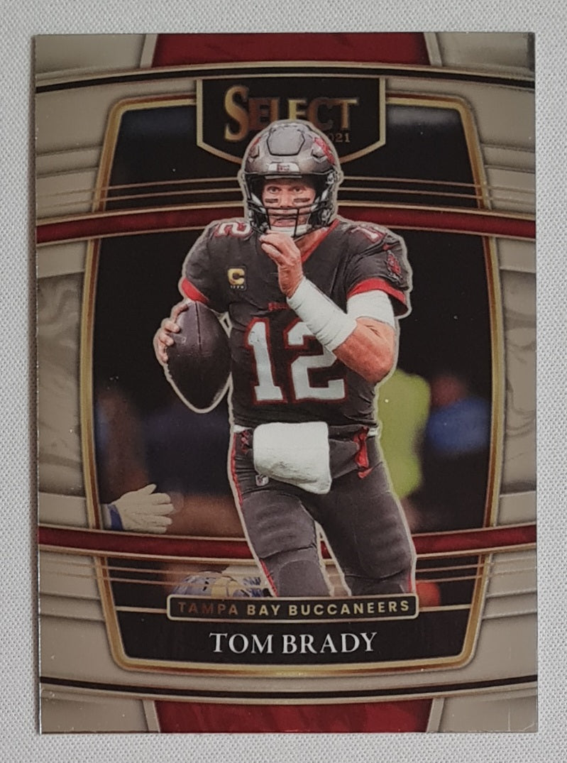Tom Brady - 2021 Panini Select Football NFL Tampa Bay Buccaneers #1 Concourse