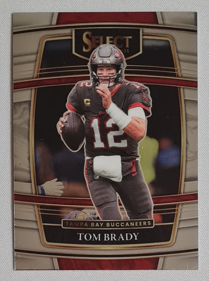 Tom Brady - 2021 Panini Select Football NFL Tampa Bay Buccaneers #1 Concourse