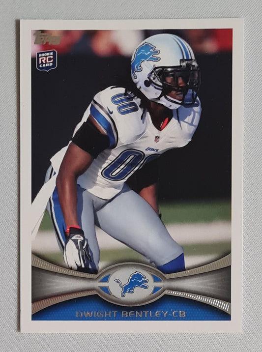 Dwight Bentley - 2012 Topps NFL Detroit Lions (RC) #318