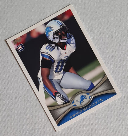 Dwight Bentley - 2012 Topps NFL Detroit Lions (RC) #318
