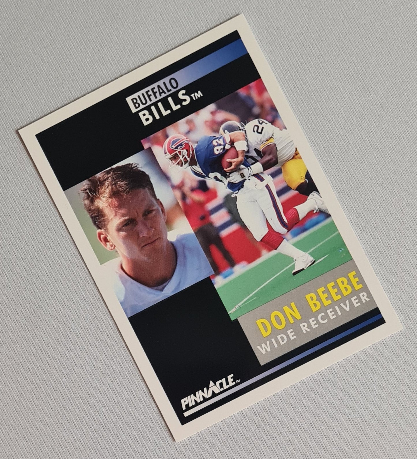 Don Beebe - 1991 Score Pinnacle NFL Buffalo Bills #82