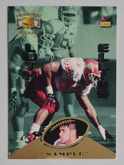Luther Elliss - 1995 Sample Football Signed Rookies Franchise (RC) #R4