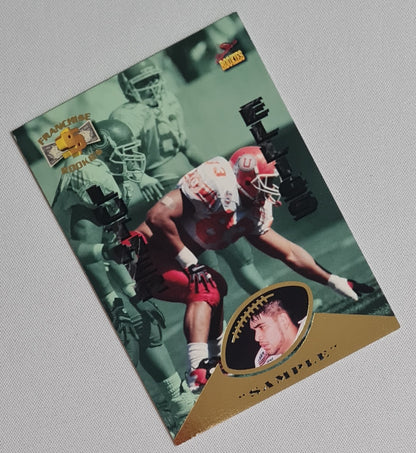 Luther Elliss - 1995 Sample Football Signed Rookies Franchise (RC) #R4