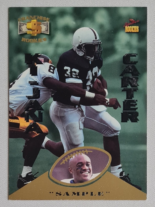 Ki-Jana Carter - 1995 Sample Football Signed Rookies Franchise (RC) #R3