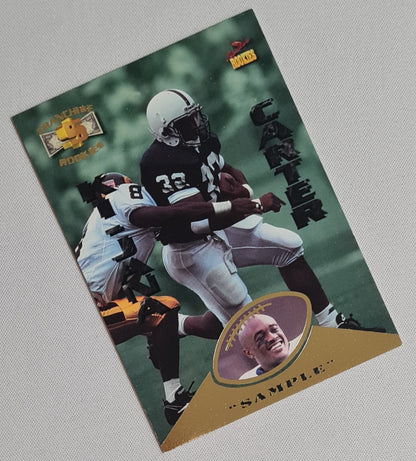Ki-Jana Carter - 1995 Sample Football Signed Rookies Franchise (RC) #R3