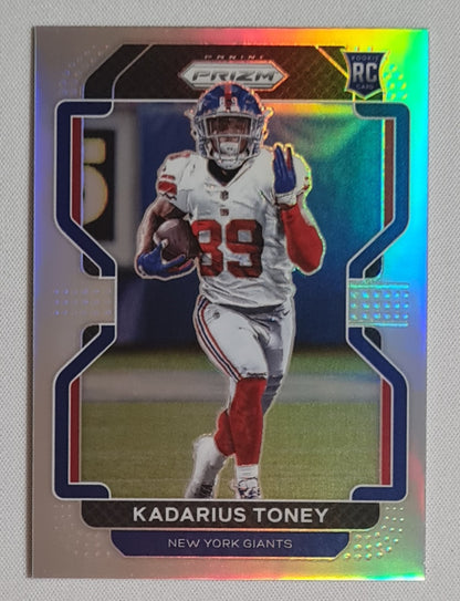 Kadarius Toney - 2021 Panini Prizm Football NFL New York Giants (RC) #342 Refractor