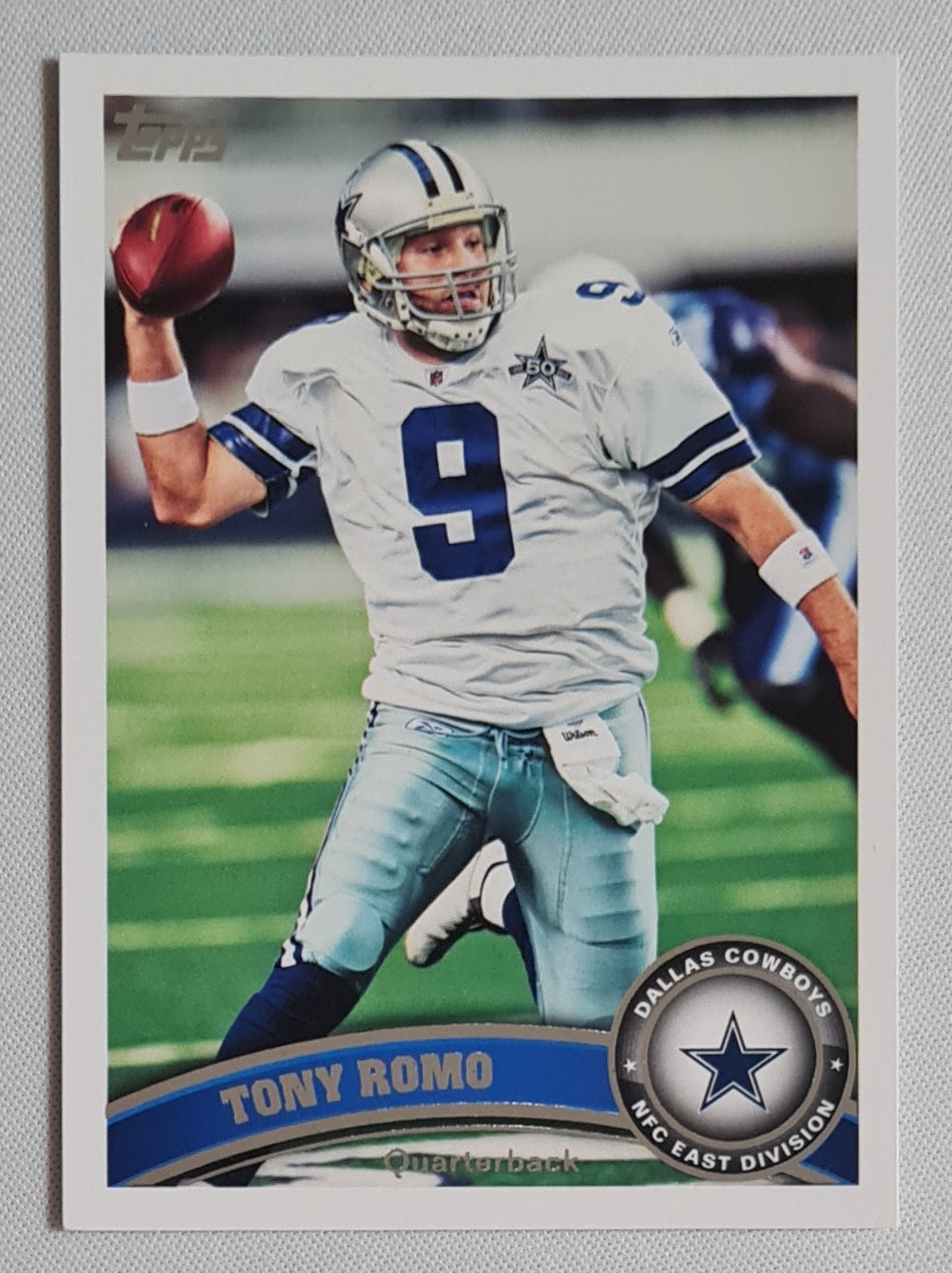 Tony Romo - 2011 Topps Football NFL Dallas Cowboys NFC East Division #360