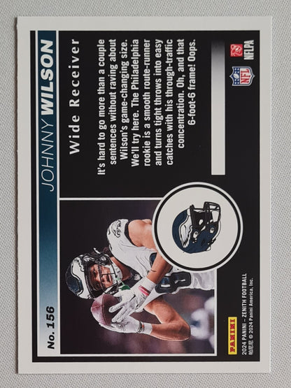 Johnny Wilson - 2024 Panini Zenith Football NFL Eagles (RC) #156