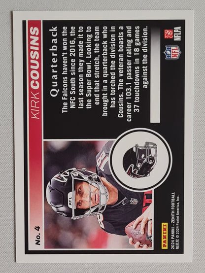 Kirk Cousins - 2024 Panini Zenith Football NFL Flacons #4